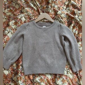 Gap Sweater Shimmery Taupe Girls 3t